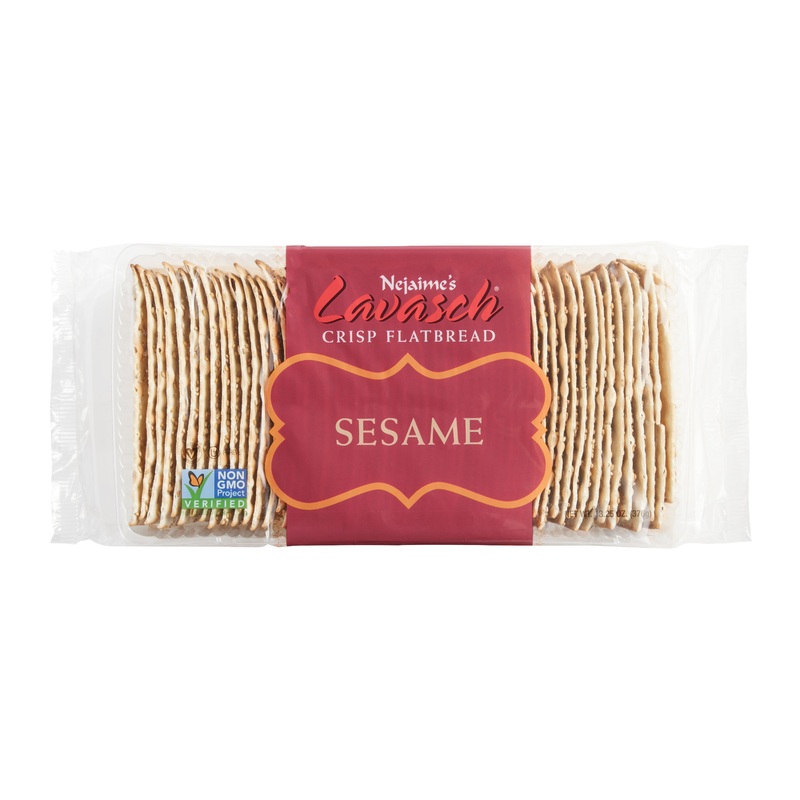 Nejaime’s Lavasch Sesame Flatbread Crisps