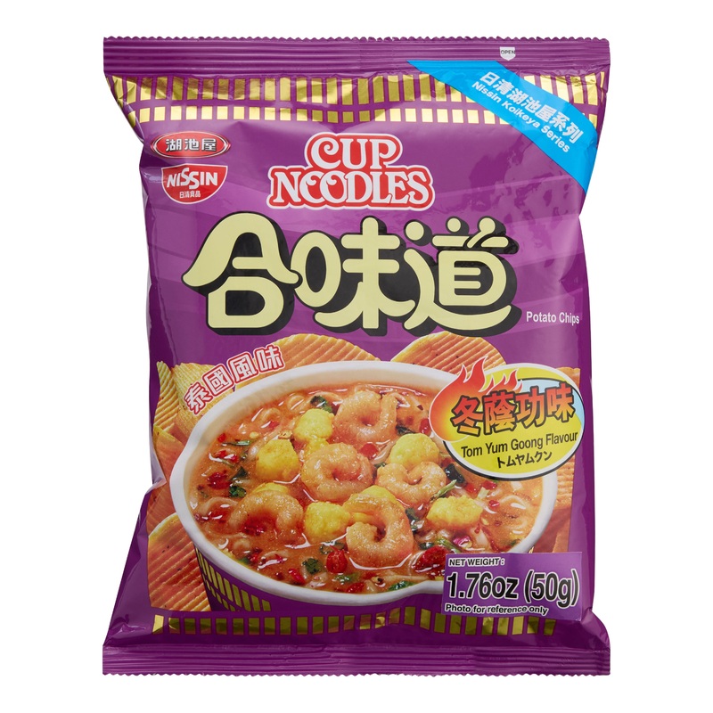 Nissin Cup Noodles Tom Yum Potato Chips