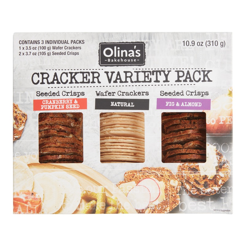 Olina’s Artisan Crackers Variety Pack