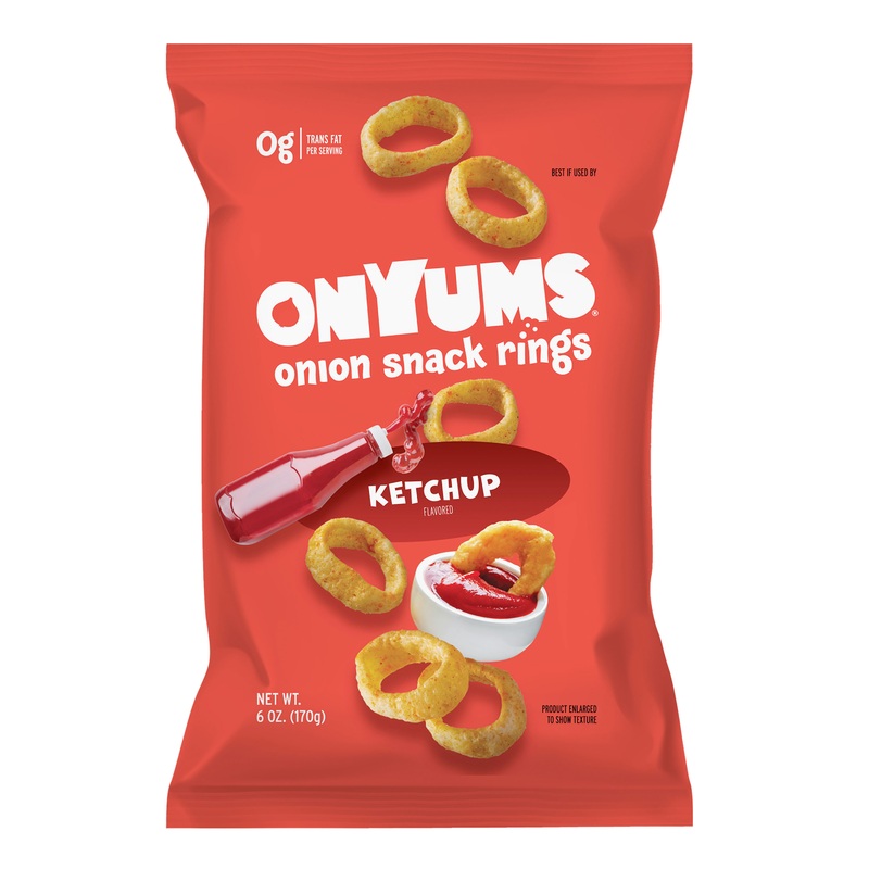 OnYums Ketchup Onion Snack Rings