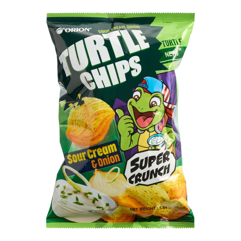 Orion Sour Cream & Onion Turtle Chips