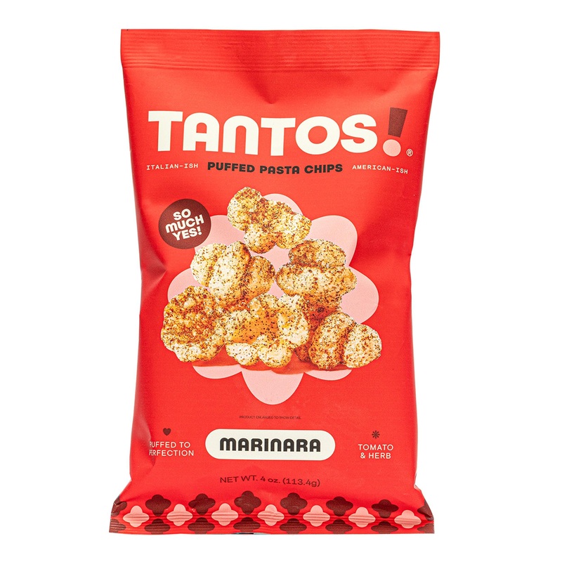 Tantos Marinara Puffed Pasta Chips