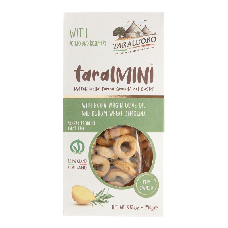 Tarall’oro Taralmini Potato and Rosemary Crackers