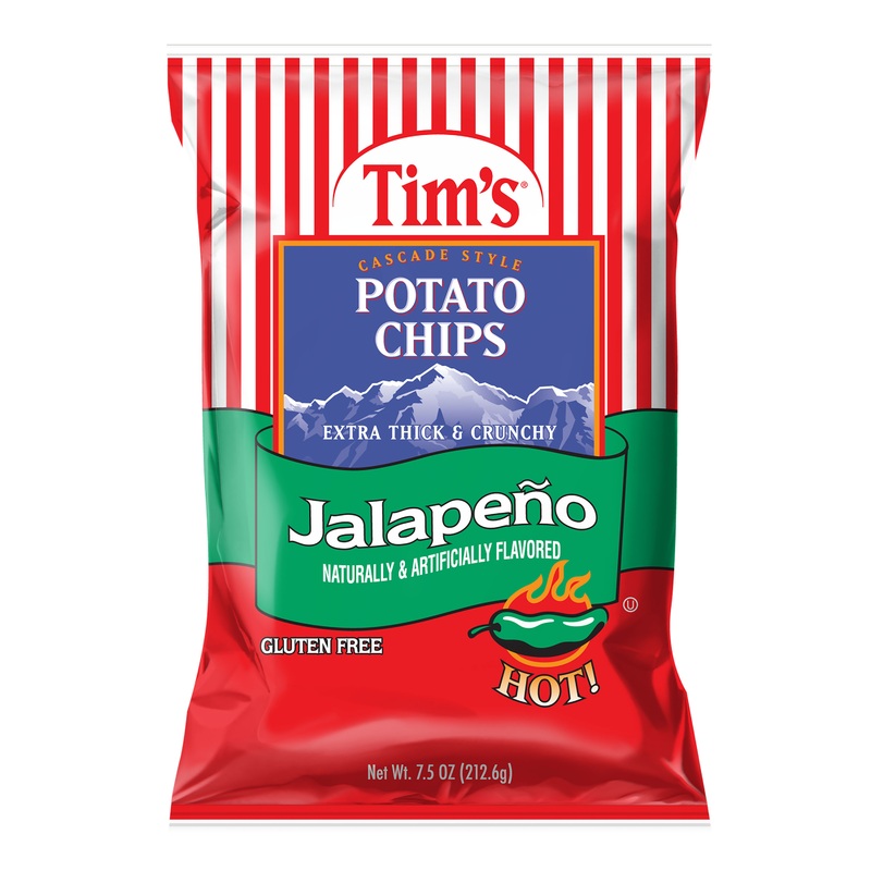 Tim’s Hot Jalapeno Cascade Style Potato Chips