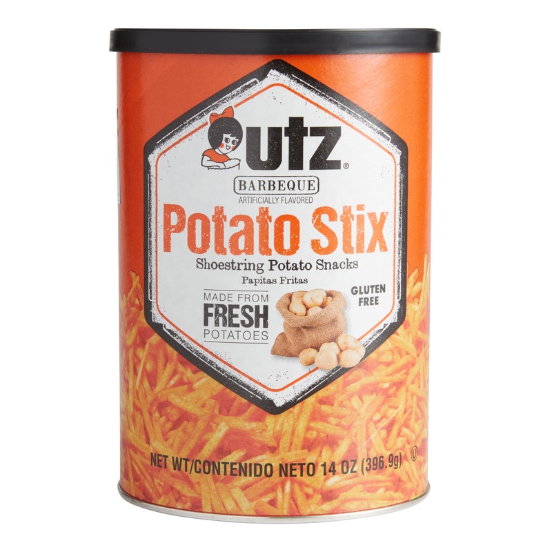 Utz Barbeque Potato Stix Can