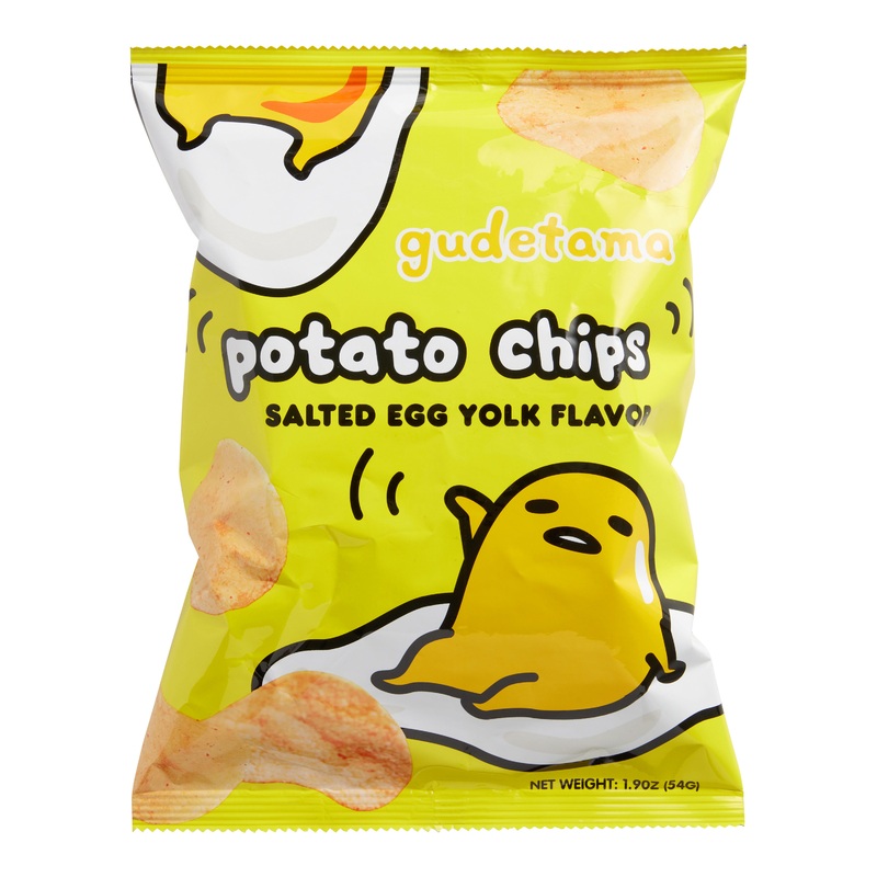 Gudetama Salted Egg Yolk Potato Chips