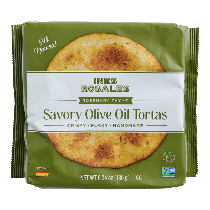 Ines Rosales Rosemary and Thyme Savory Olive Oil Tortas