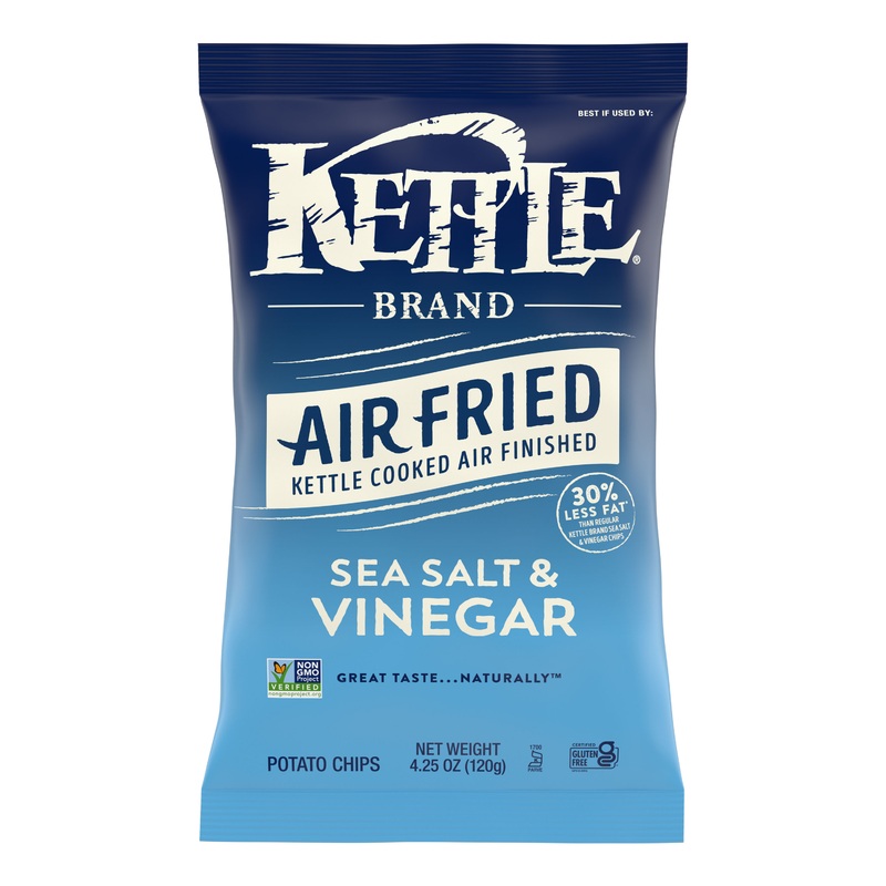 Kettle Brand Air Fried Sea Salt and Vinegar Potato Chips