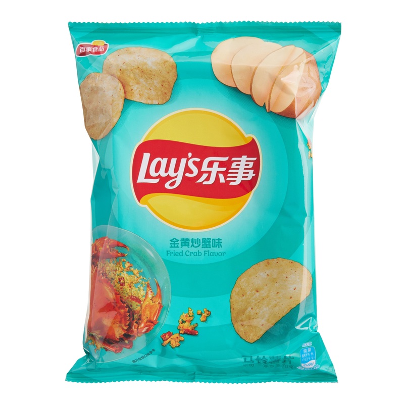 Lay’s Fried Crab Potato Chips