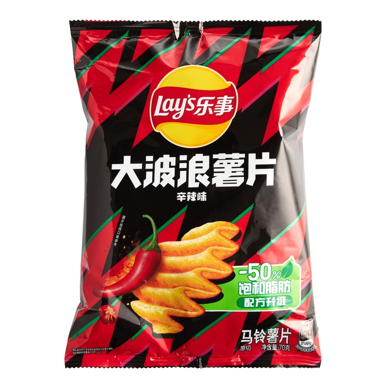Lay’s Pure Spicy Wave Potato Chips