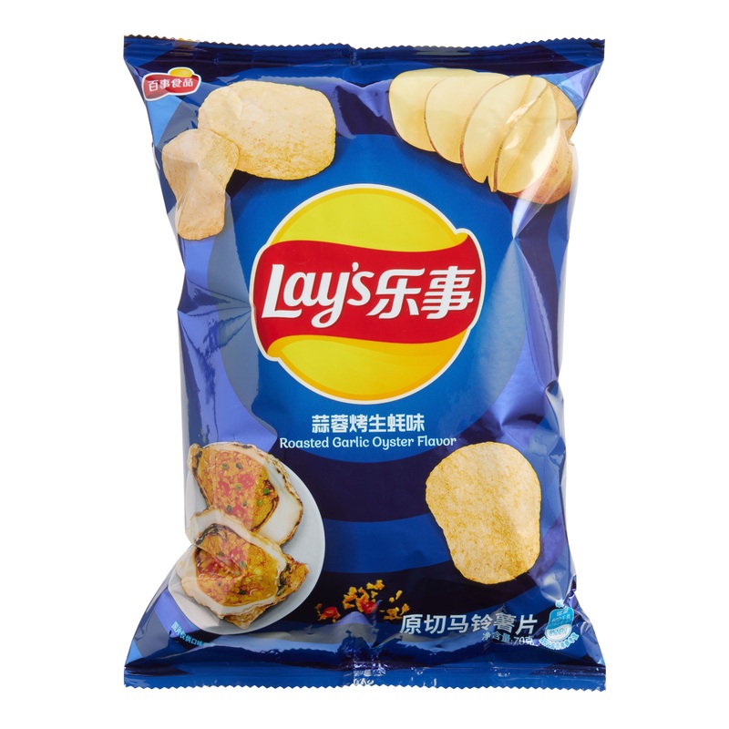 Lay’s Roasted Garlic Oyster Potato Chips