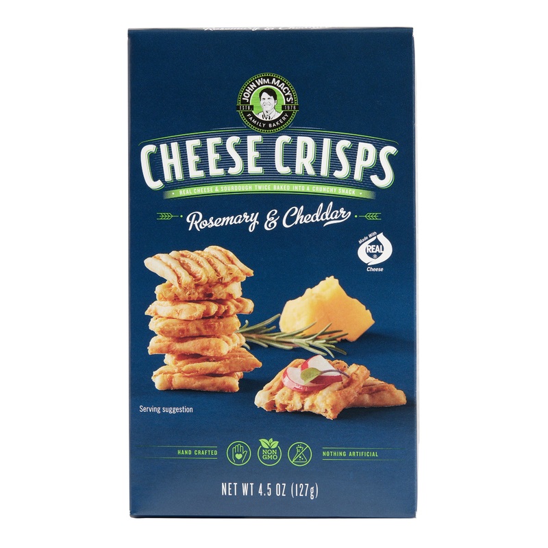 Macy’s Cheddar Rosemary Cheese Crisps