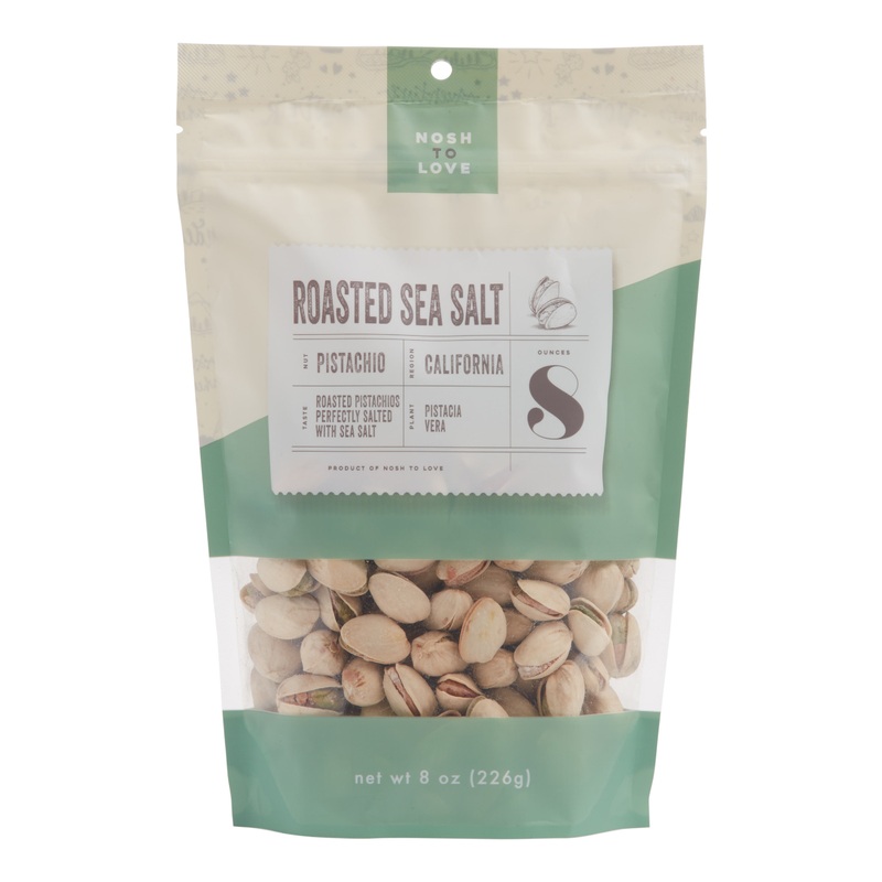 Nosh to Love Roasted Sea Salt Pistachios