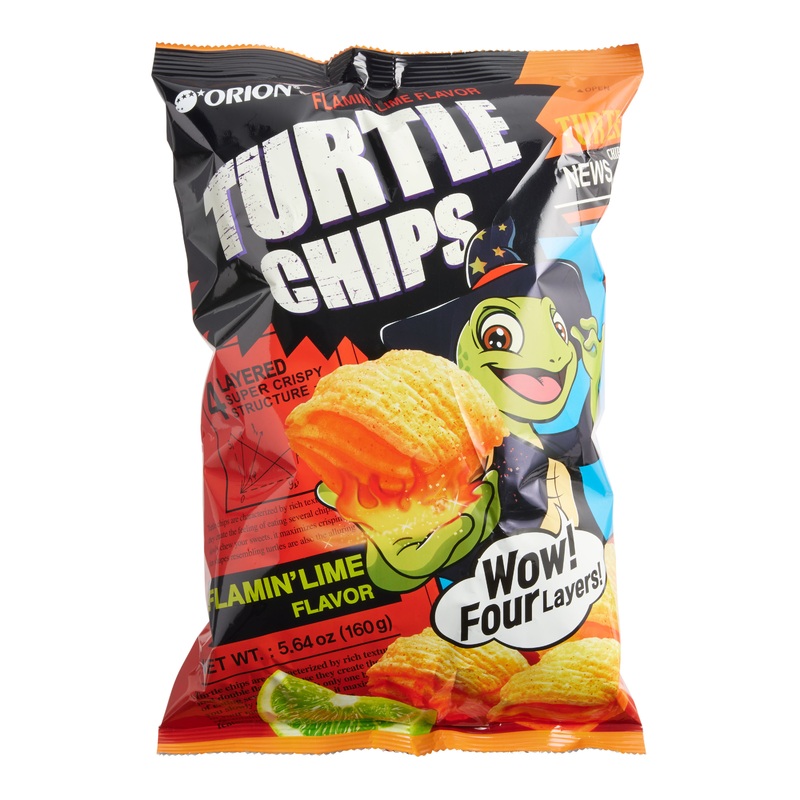 Orion Flamin’ Lime Turtle Chips