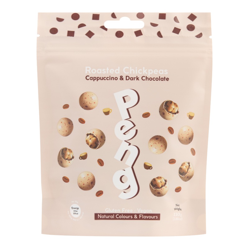 Peng Cappuccino and Dark Chocolate Roasted Chickpeas