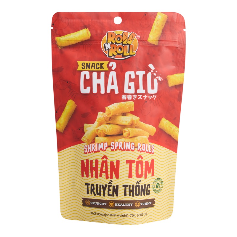 Roll N’ Roll Shrimp Spring Rolls Snack