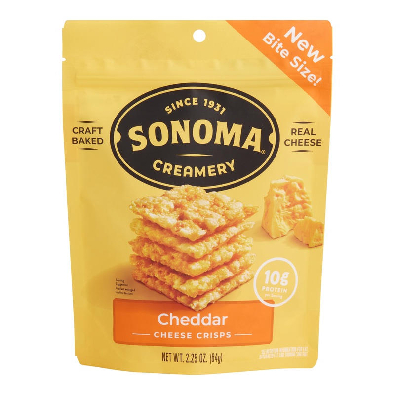 Sonoma Creamery Cheddar Crisps