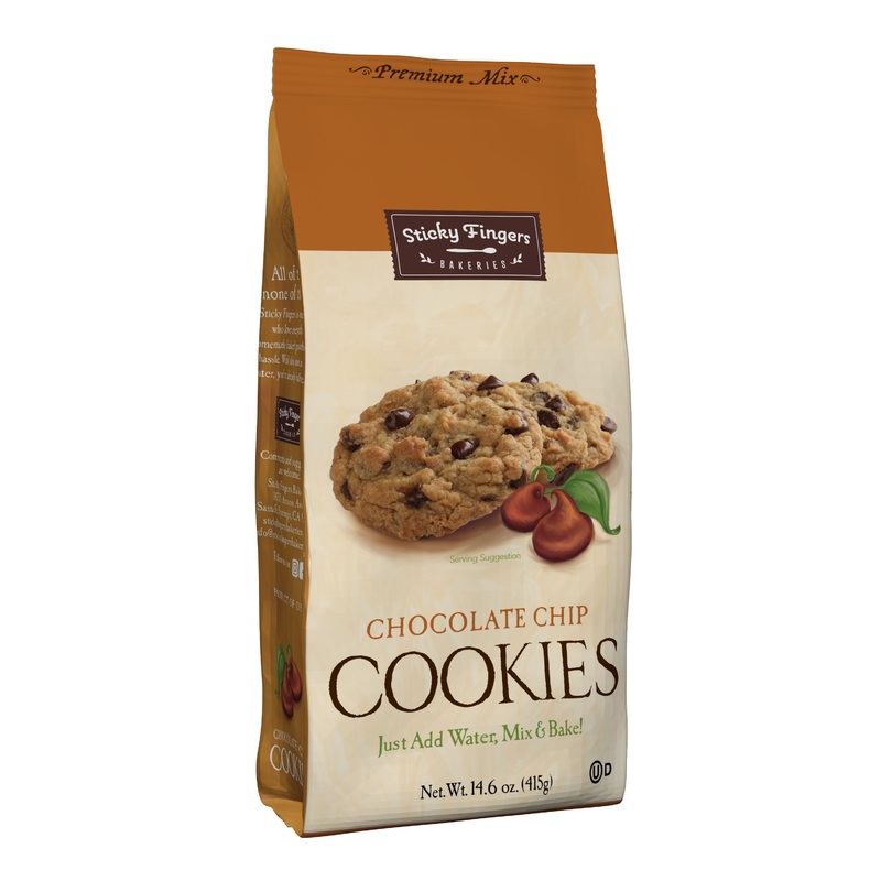 Sticky Fingers Chocolate Chip Cookie Mix