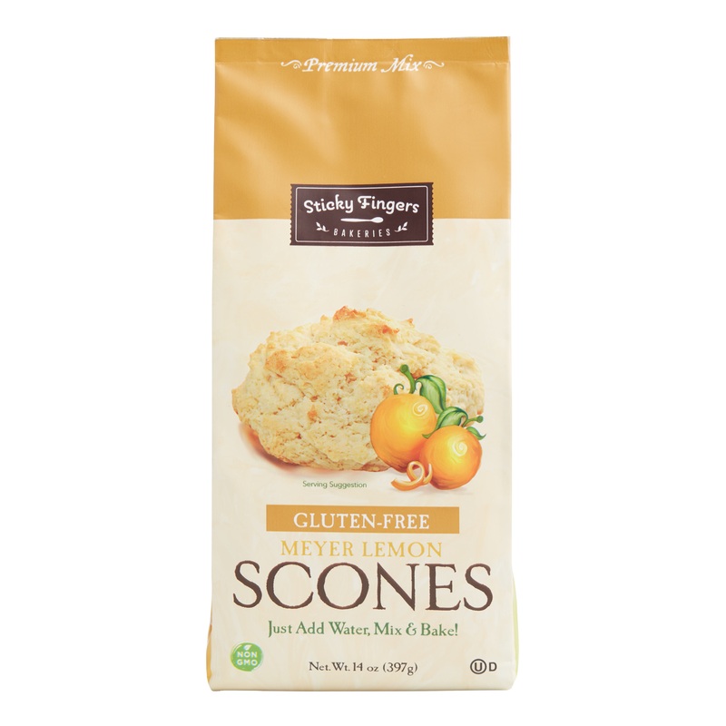 Sticky Fingers Gluten Free Meyer Lemon Scone Mix