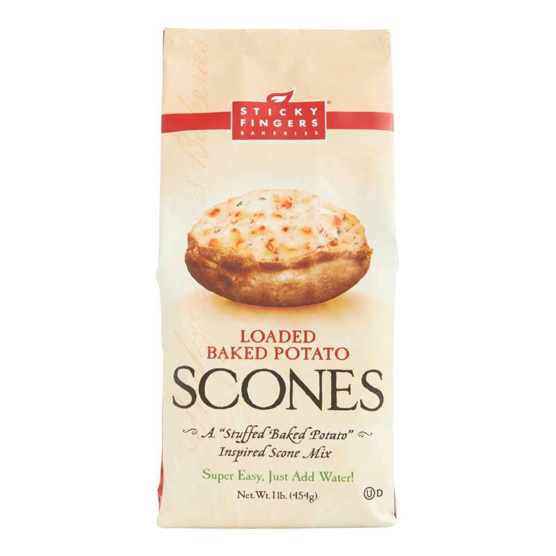 Sticky Fingers Loaded Baked Potato Savory Scone Mix