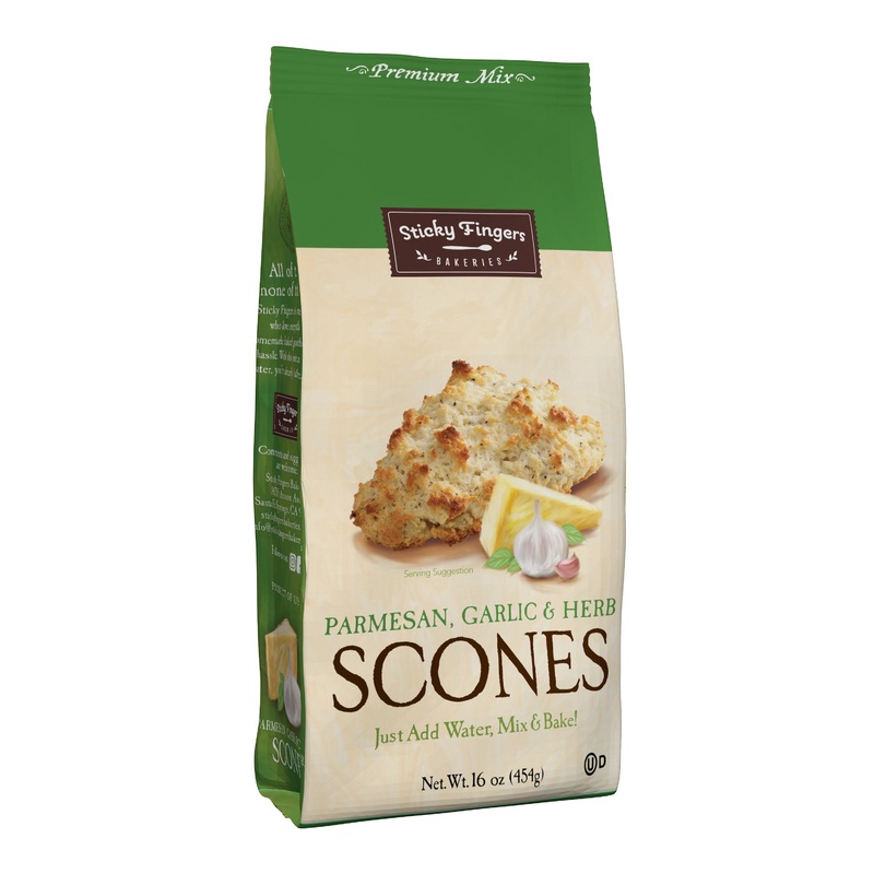 Sticky Fingers Parmesan, Garlic, and Herb Savory Scone Mix