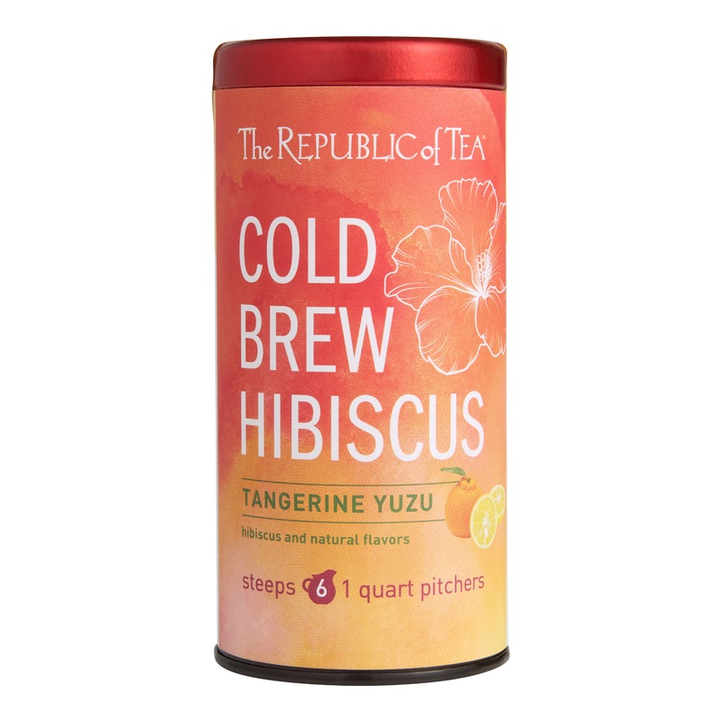The Republic of Tea Tangerine Yuzu Cold Brew Tea 6 Count