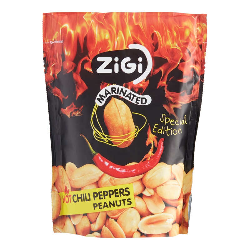 Zigi Hot Chili Pepper Marinated Peanuts
