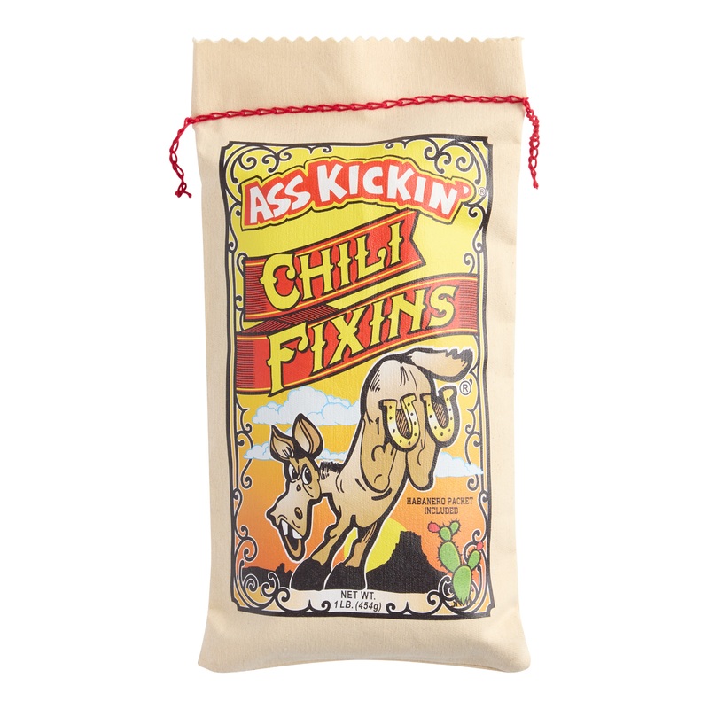 Ass Kickin Chili Fixins Beans and Seasoning Kit