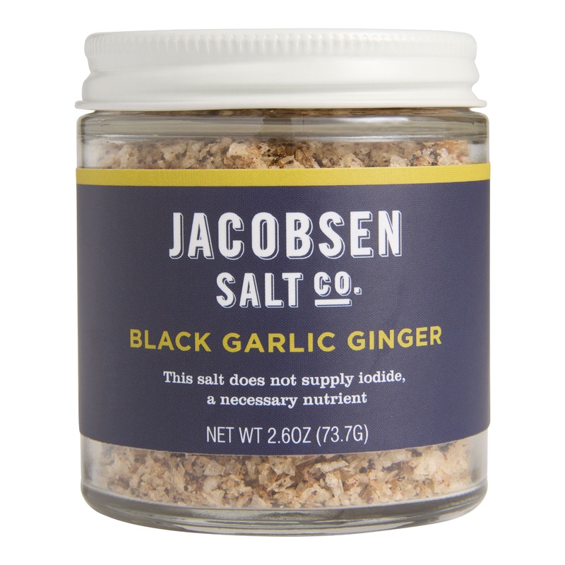 Jacobsen Black Garlic Ginger Sea Salt