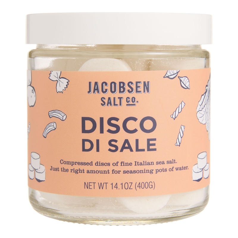 Jacobsen Disco Di Sale Fine Italian Sea Salt Discs