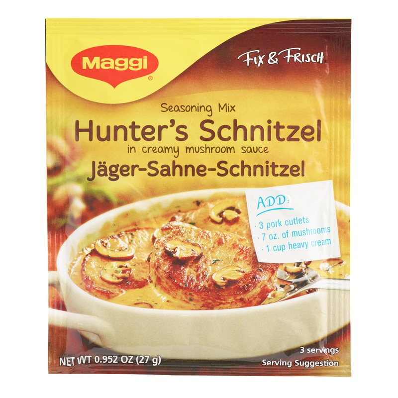 Maggi Hunter’s Schnitzel in Mushroom Sauce Seasoning Mix