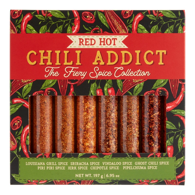 Red Hot Chilli Addict Spice Collection 8 Pack