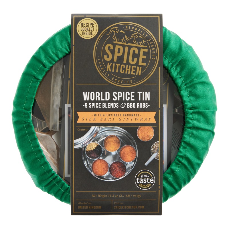 Spice Kitchen World Spice Blends And Rubs Tin