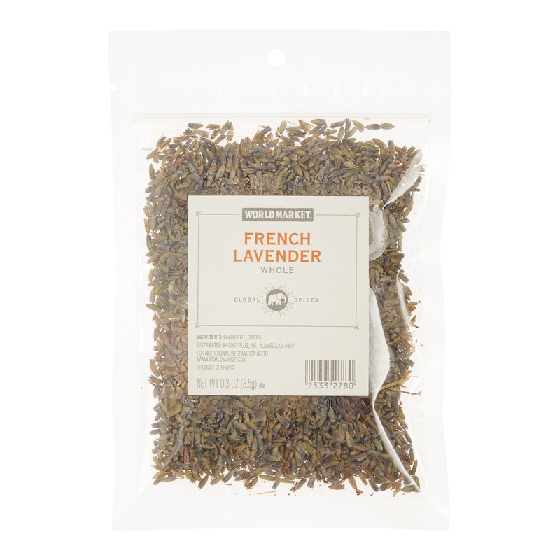 World Market Dried French Lavender Spice Bag