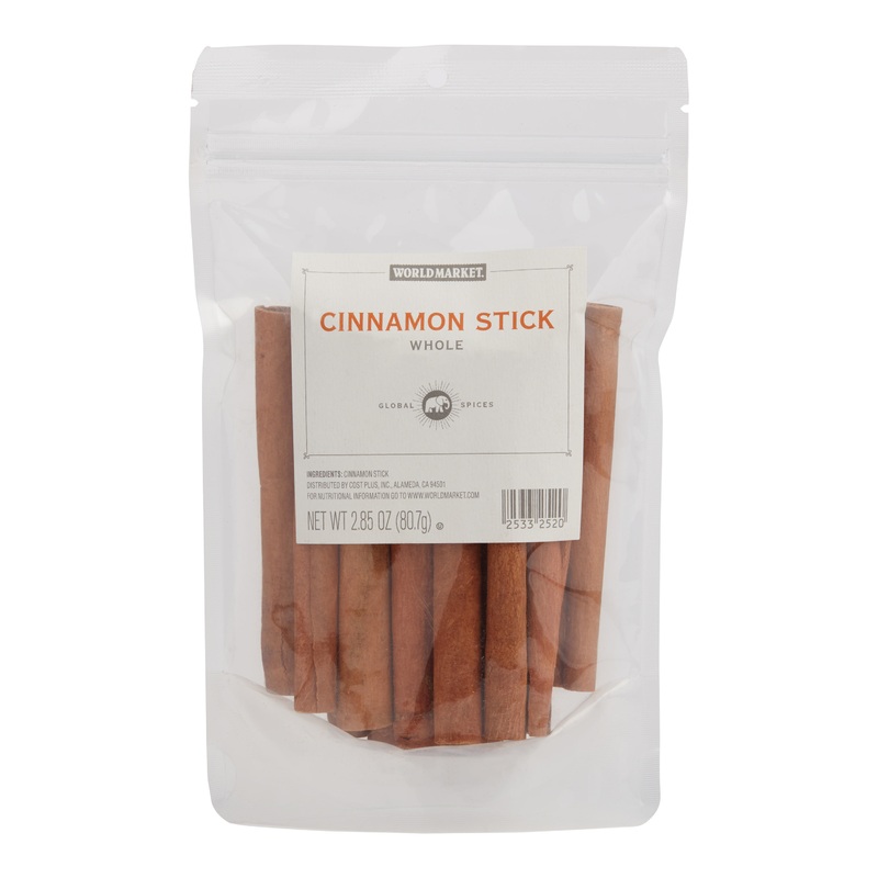 World Market Whole Cinnamon Sticks Spice Bag
