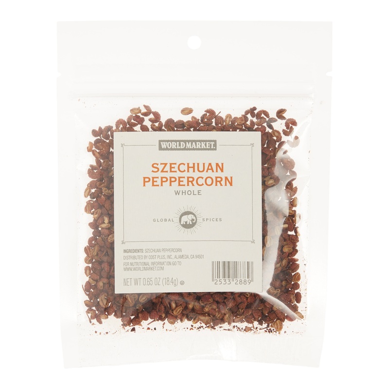 World Market Whole Szechuan Peppercorn Spice Bag