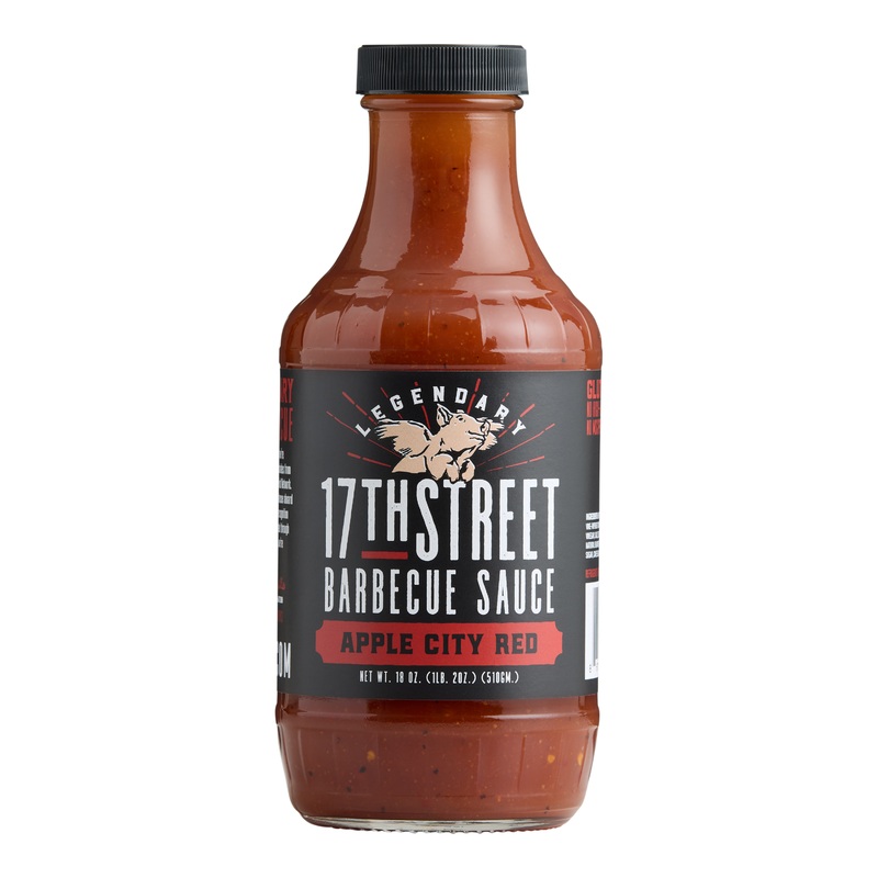 17th Street Apple City Red Barbecue Sauce