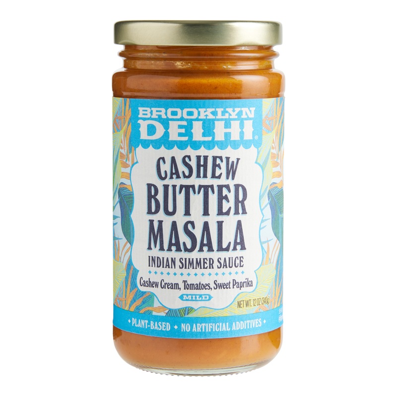 Brooklyn Delhi Cashew Butter Masala Indian Simmer Sauce