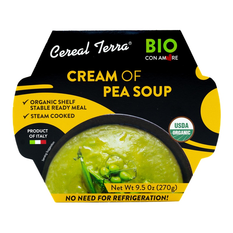 Cereal Terra Organic Cream of Pea Soup