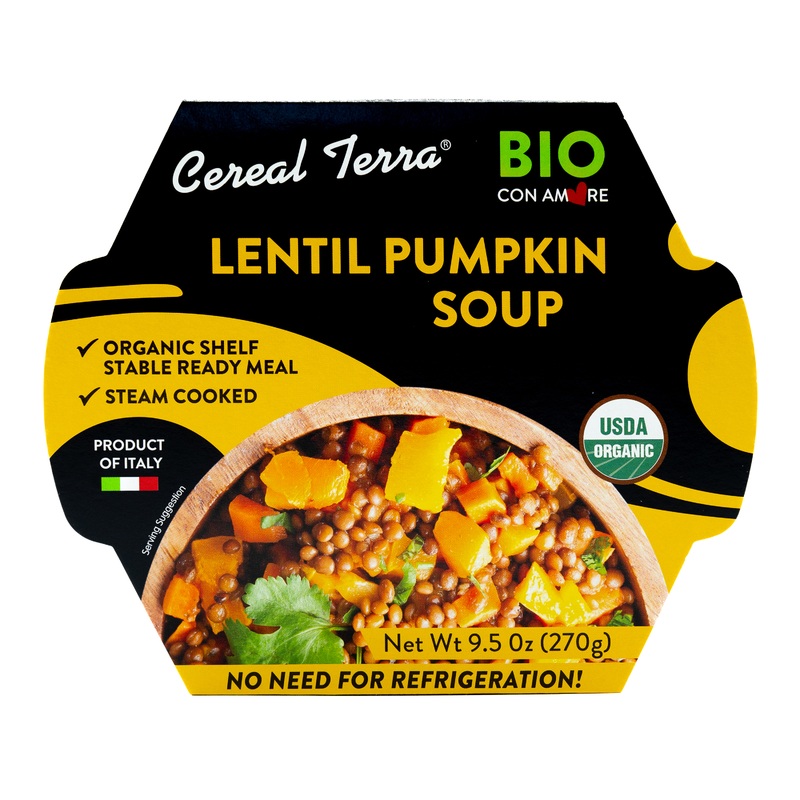 Cereal Terra Organic Lentil and Pumpkin Soup
