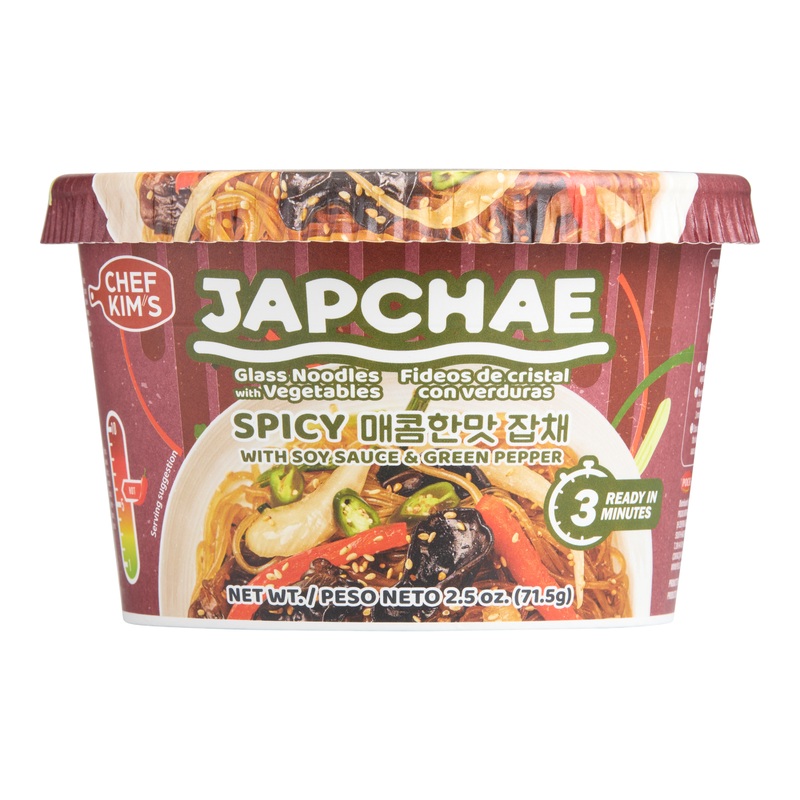 Chef Kim’s Spicy Japchae Noodle Bowl Set of 2