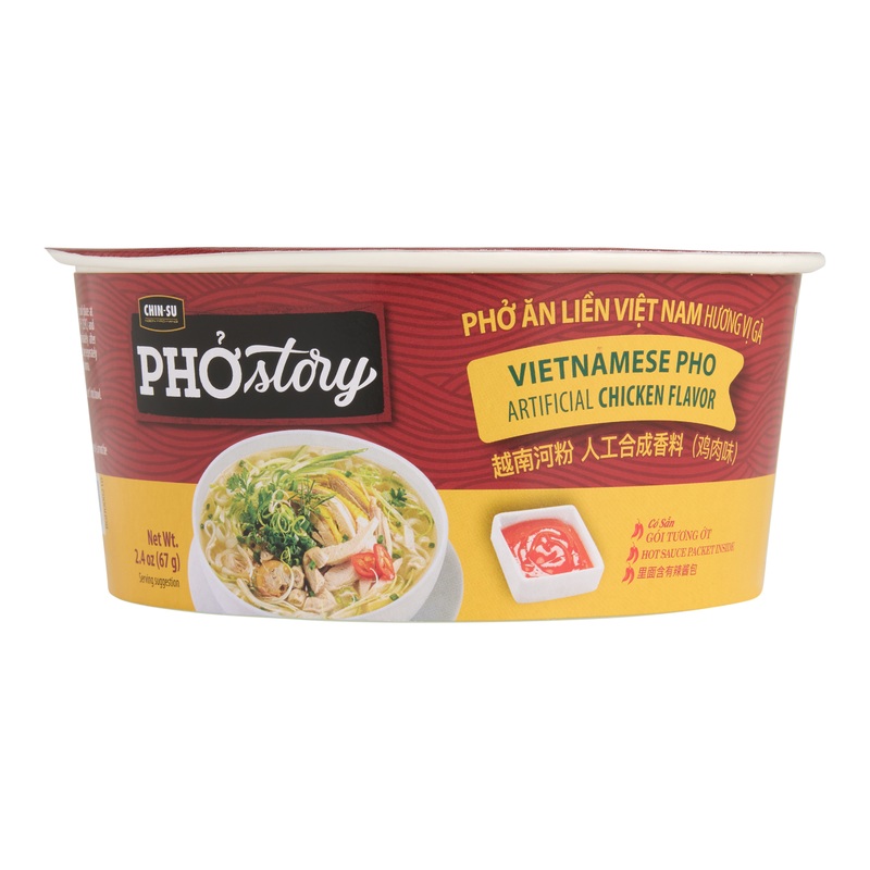 Chin-Su Pho Story Chicken Rice Noodle Bowl