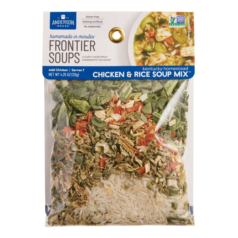 Frontier Soups Kentucky Homestead Chicken and Rice Soup Mix