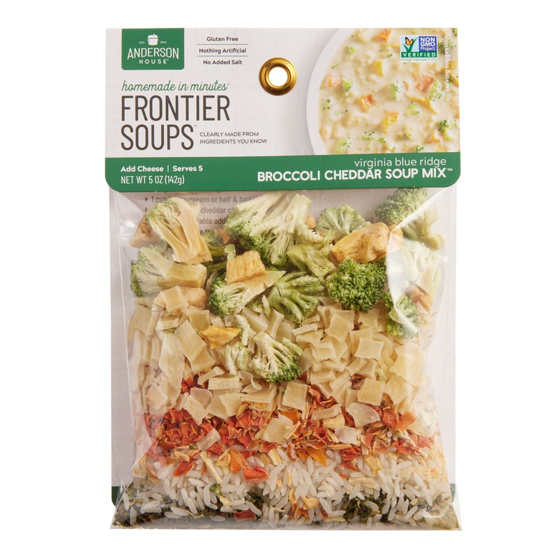 Frontier Soups Virginia Blue Ridge Broccoli Cheddar Soup Mix