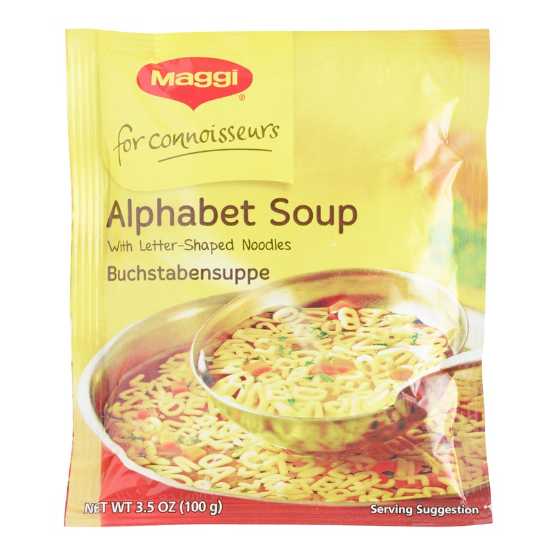 Maggi Alphabet Soup