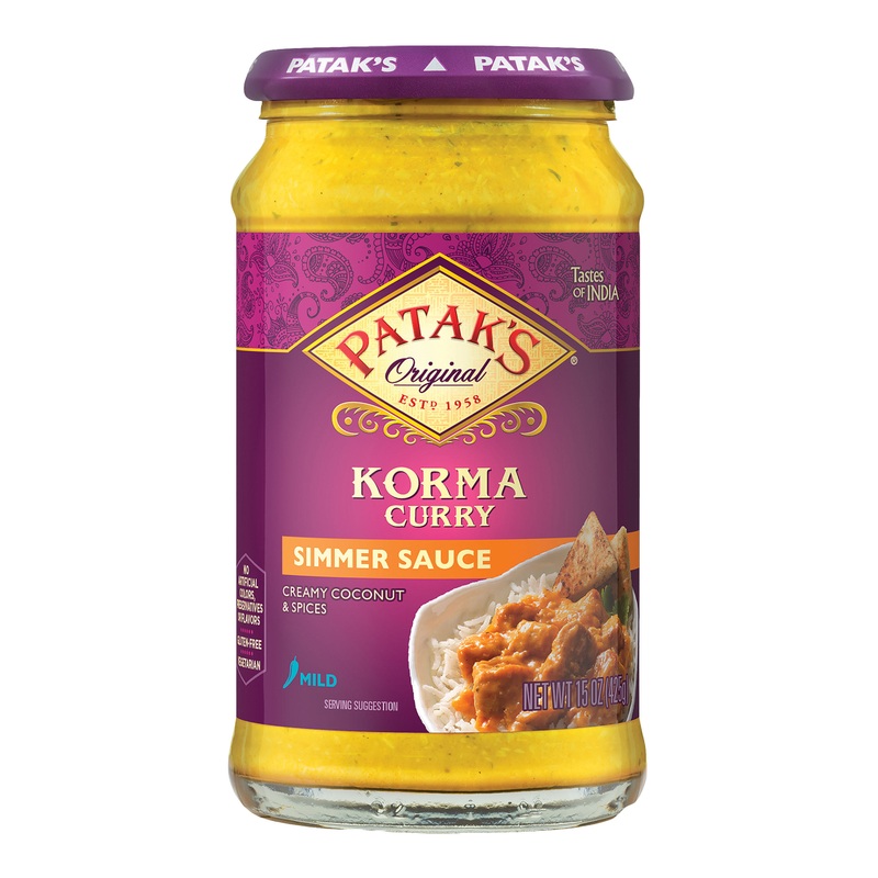 Patak’s Korma Curry Simmer Sauce