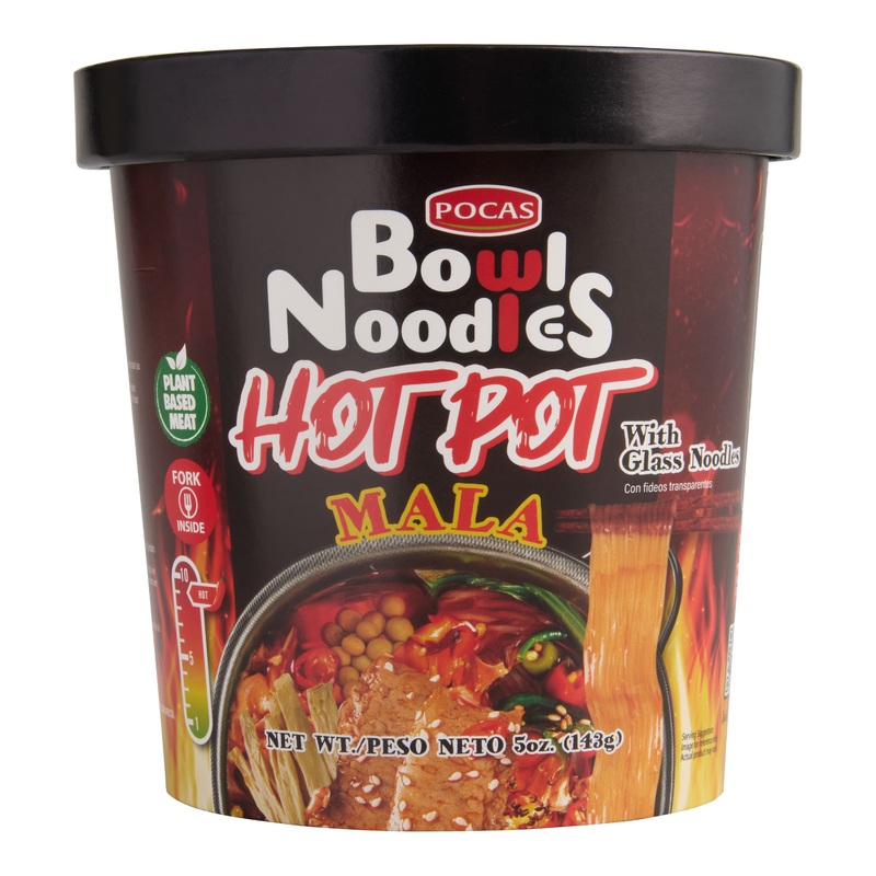 Pocas Mala Hot Pot Noodle Soup Bowl Set of 2
