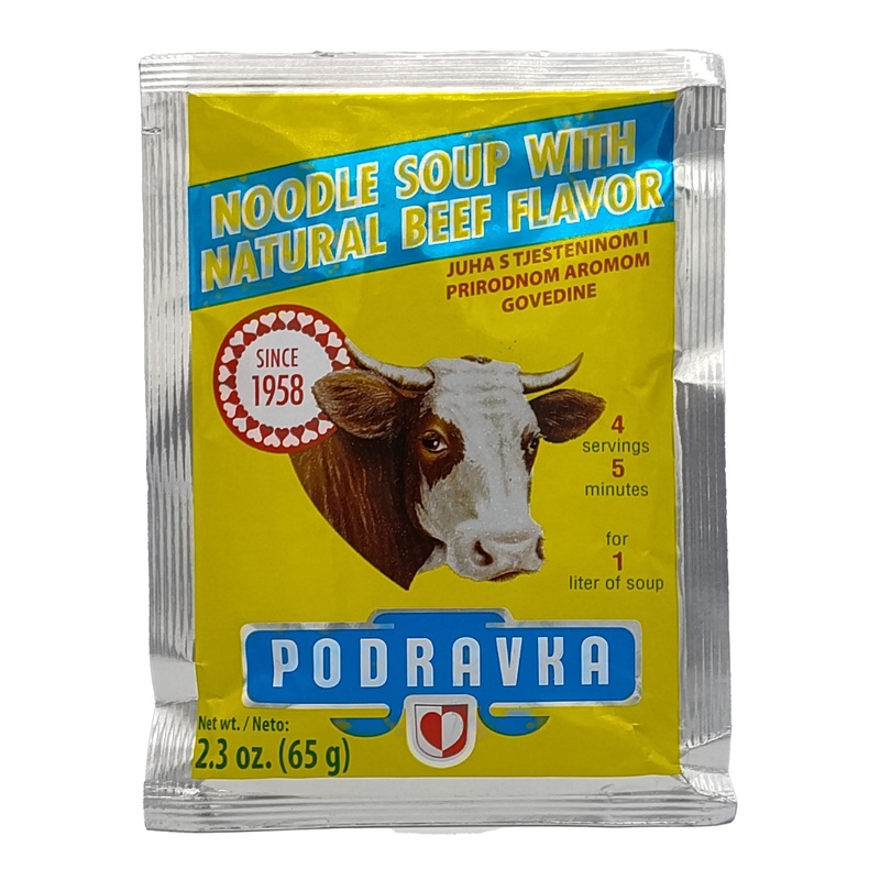 Podravka Beef Noodle Soup Mix