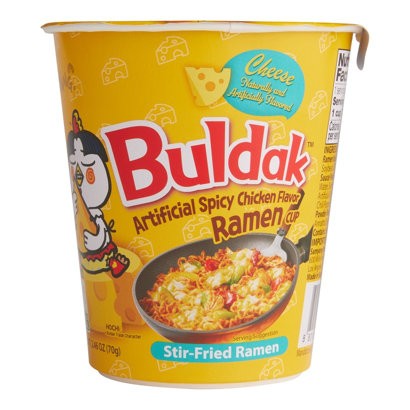 Samyang Buldak Cheese Hot Chicken Ramen Noodle Cup