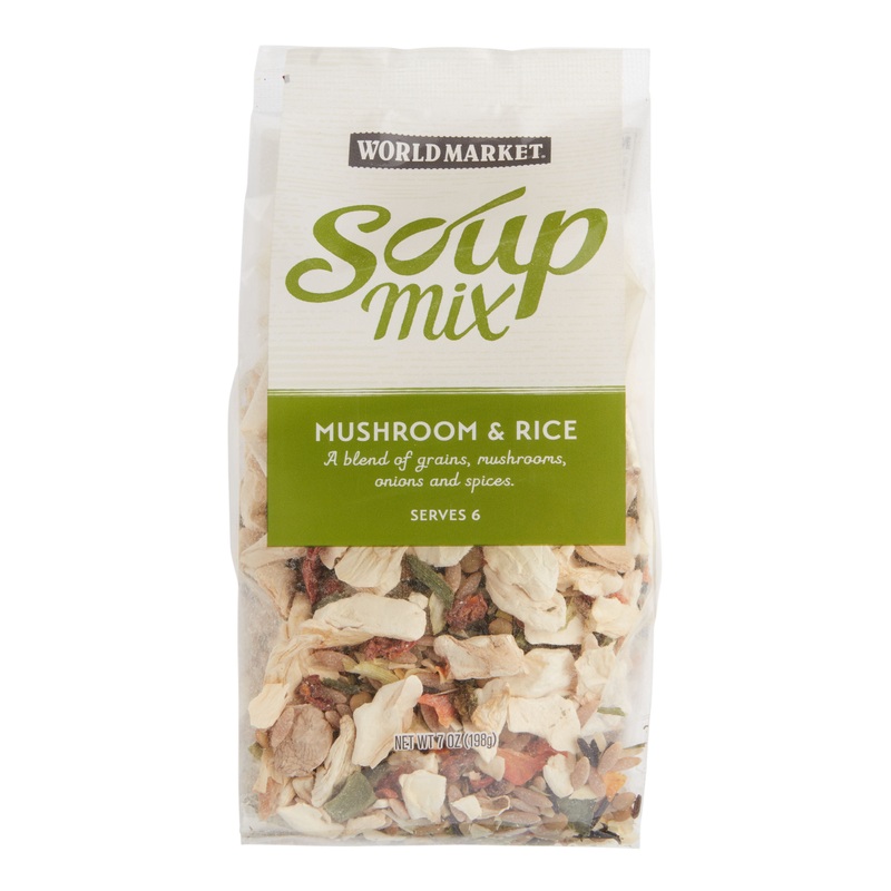 World Market Mushroom and Rice Soup Mix